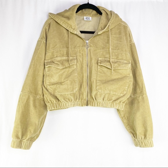 BDG Urban Outfitters Crop Corduroy Bomber Jacket - Picture 3 of 7